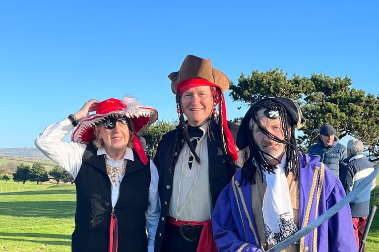 Bigbury GC's pirate-themed drive-in.