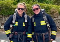 Yelverton firefighters' Welsh mountain challenge