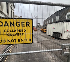 Culvert road closure extended to April