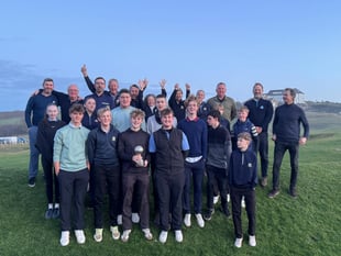 Thurlestone GC juniors prevail in inter-club clash
