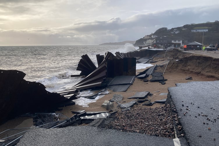 Slapton Line now belongs to the sea