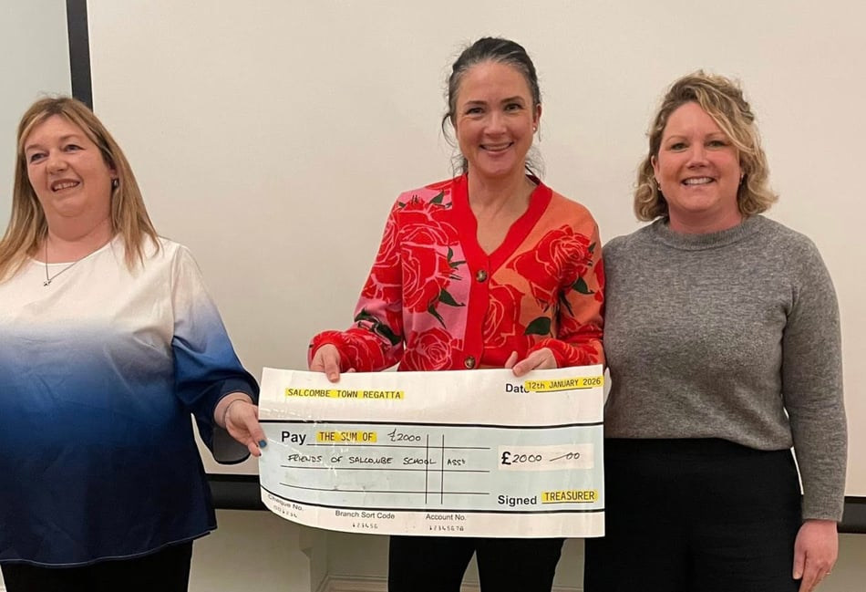 Salcombe Regatta funds new playground facilities for primary school