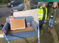 Fly-tipping event raises awareness in Dartmouth