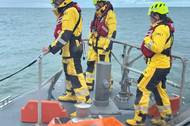 Salcombe RNLI volunteers keeping busy