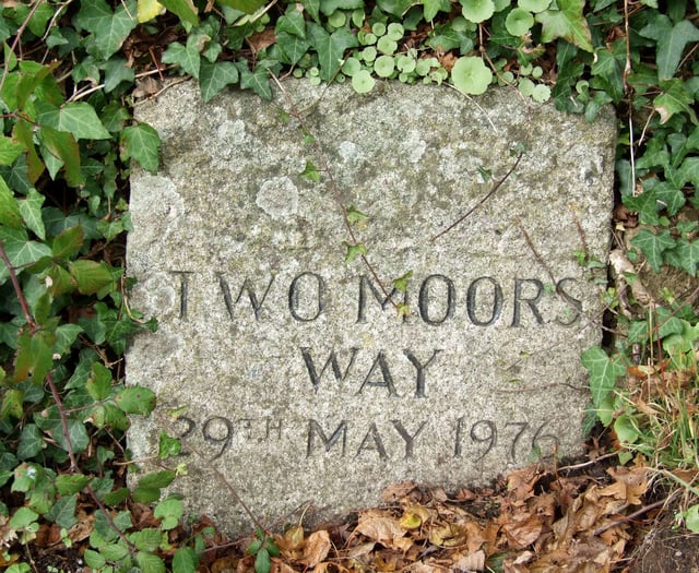 Two Moors Way marks 50 years and extends to the South Devon coast
