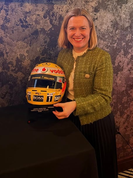 Rebecca Smith MP is a big fan of Formula 1