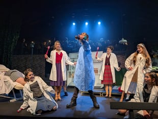 Ivybridge students shine in Little Shop of Horrors production