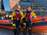 Dart RNLI duo excel at Women in  Search and Rescue Training Week
