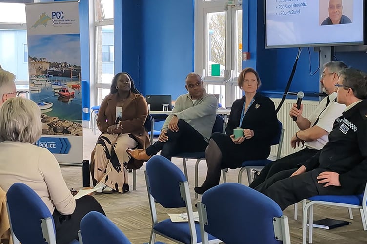 The seminar held at Middlemoor addressed handling of protests and hate crime in the force region.