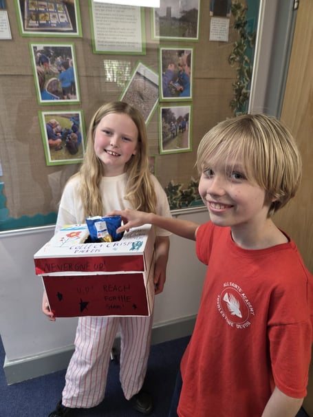 Pupils at All Saints’ Thurlestone tackling plastic waste