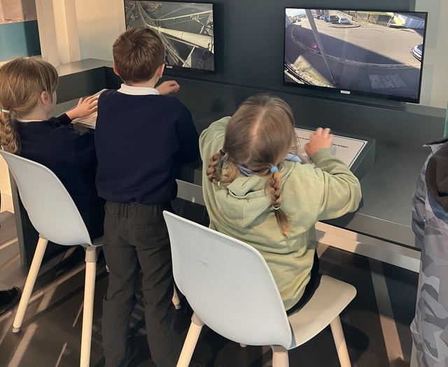 Tamar Bridge thrills Alvington pupils