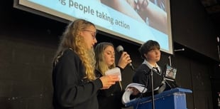 Dartmouth pupils' climate change lead