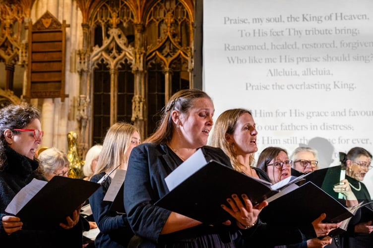 The concert at St Mary's. Ph:Jack Witek