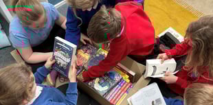 East Allington Primary School celebrates new library opening