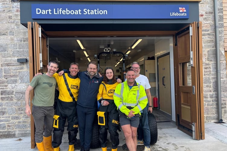 The Dart RNLI crew