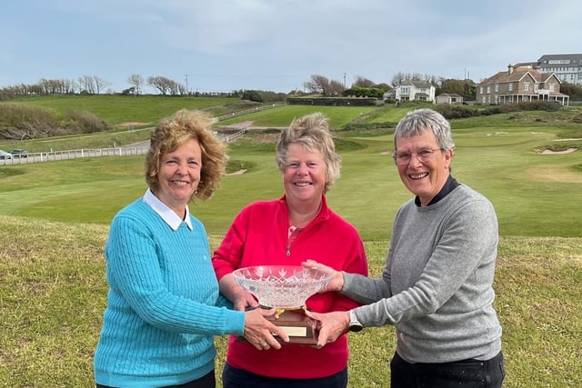 Thurlestone’s Pam and Heather were the pair to beat