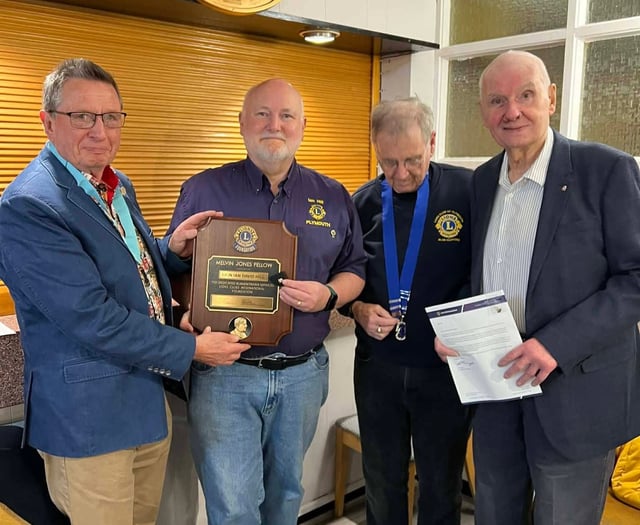 Plymouth Lions honour long-serving members