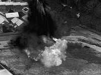 World War Two bomb safely detonated in Plymouth