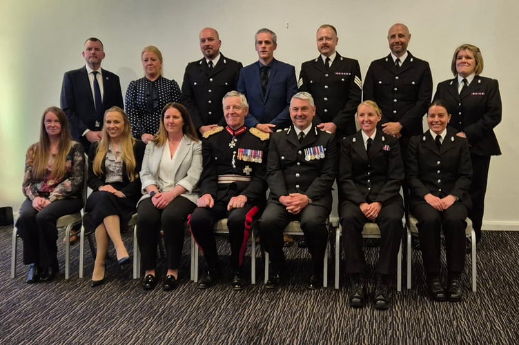 The Long Service and Good Conduct Awards ceremony