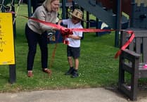 Rebecca Smith MP opens new play area