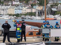 Salcombe RNLI and Dartmouth Coastguard rescue stranded sailor