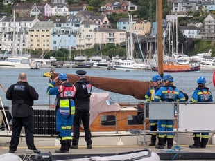 Salcombe RNLI and Dartmouth Coastguard rescue stranded sailor
