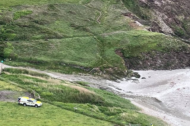 Royal Navy runner injured during memorial run at Westcombe Beach