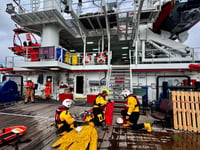 Dart RNLI teams up with Viking Sentinel for vital rescue training