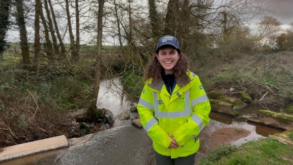 Pollution Technician Cat Chappell