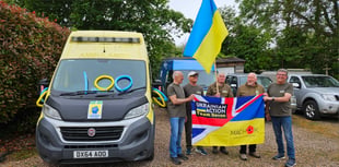 Ukrainian charity reaches milestone with 100th vehicle sent
