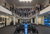 Ivybridge students dive into Formula 1 at Williams