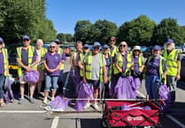 Community group cleans up and gives back