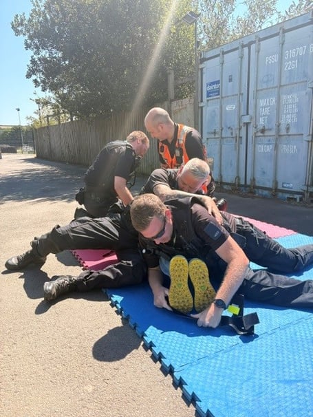 Students take on police challenge