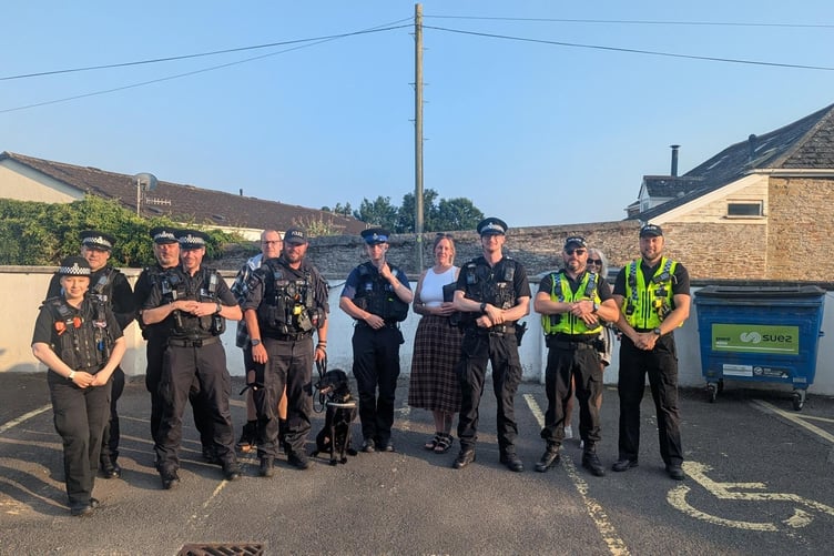 Neighbourhood policing team joined by colleagues
