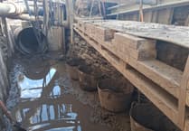 Most challenging aspect of culvert repair complete