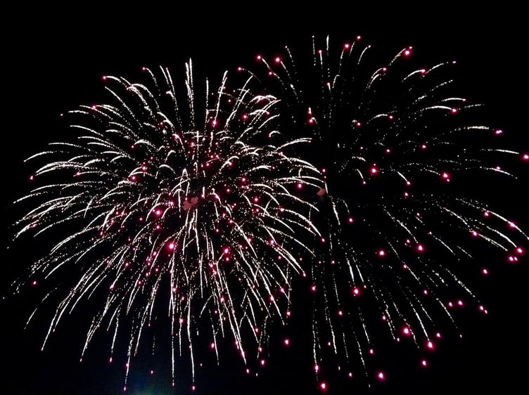 Spectacular fireworks