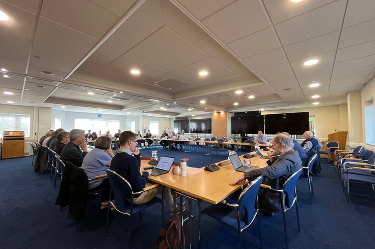 Some dissent emerged over moves to increase the pay of Devon fire chief, Gavin Ellis, above £200,000 but the proposal was voted through by the body that oversees the fire service (Image courtesy: Bradley Gerrard).