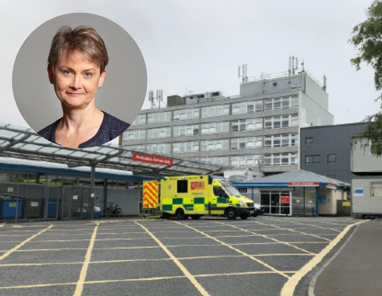 Yvette Cooper refuses to meet MPs over Torbay Hospital fire concerns.